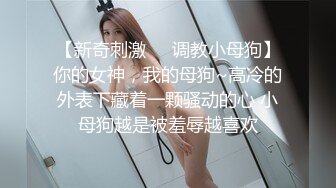 【新奇刺激❤️调教小母狗】你的女神，我的母狗~高冷的外表下藏着一颗骚动的心 小母狗越是被羞辱越喜欢