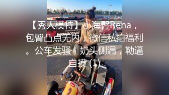 【秀人模特】小海臀Rena，包臀凸点无内，微信私拍福利。公车发骚，奶头侧漏，勒逼自摸 (1)