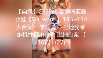 【自录】CBSP站 高颜值亚裔水娃【Sia_woori】3.15-4.14大合集 一字马骑乘 坐地骑乘 炮机抽插出白浆 满地白浆 【36V】 (27)