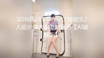 SONE-269 Gカップ同級生2人組が僕の家で勉強合【AI破解版】