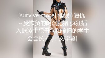 [survive more] 催眠☆复仇 ～受欺负的阴沉肥猪 疯狂插入欺凌主犯母狗和憧憬的学生会会长～ [中文字幕]