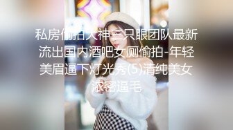 私房偷拍大神三只眼团队最新流出国内酒吧女厕偷拍-年轻美眉逼下灯光秀(5)清纯美女浓密逼毛