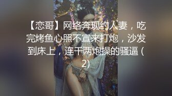 【恋哥】网络奔现约人妻，吃完烤鱼心照不宣来打炮，沙发到床上，连干两炮操的骚逼 (2)