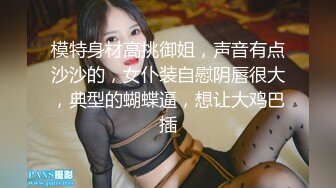 模特身材高挑御姐，声音有点沙沙的，女仆装自慰阴唇很大，典型的蝴蝶逼，想让大鸡巴插