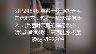 STP24646 难得一见顶级无毛白虎肥穴，超肥一线天跳蛋塞入，揉搓阴蒂爽的浑身颤抖，娇喘呻吟嗲嗲，高潮出水极度诱惑 VIP2209