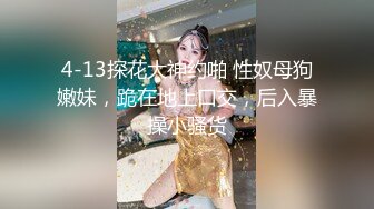 4-13探花大神约啪 性奴母狗嫩妹，跪在地上口交，后入暴操小骚货