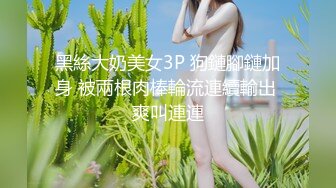 黑絲大奶美女3P 狗鏈腳鏈加身 被兩根肉棒輪流連續輸出 爽叫連連