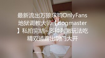 最新流出万狼求购OnlyFans地狱调教大师【dogmaster】私拍完结~多种刺激玩法吃精双通露出阴门大开