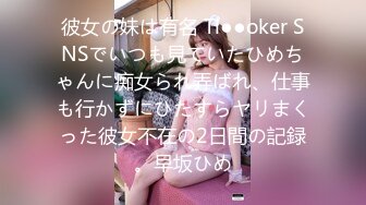 彼女の妹は有名 Ti●●oker SNSでいつも見ていたひめちゃんに痴女られ弄ばれ、仕事も行かずにひたすらヤリまくった彼女不在の2日間の記録。早坂ひめ