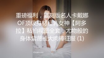 重磅福利，复刻版名人卡戴娜OF顶级身材巨乳女神【阿多拉】私拍视图全套，尤物般的身体紫薇被大肉棒征服 (1)