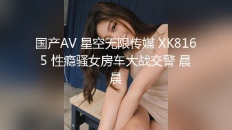 国产AV 星空无限传媒 XK8165 性瘾骚女房车大战交警 晨晨