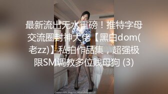 最新流出无水重磅！推特字母交流圈封神大佬【黑白dom(老zz)】私拍作品集，超强极限SM调教多位贱母狗 (3)