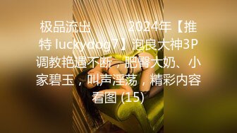 极品流出❤️❤️2024年【推特 luckydog7】泡良大神3P调教艳遇不断，肥臀大奶、小家碧玉，叫声淫荡，精彩内容看图 (15)